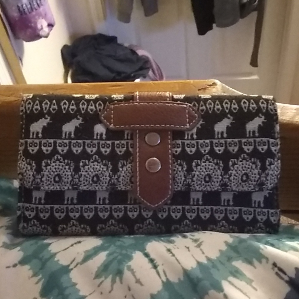 Cloth Patterned Wallet
